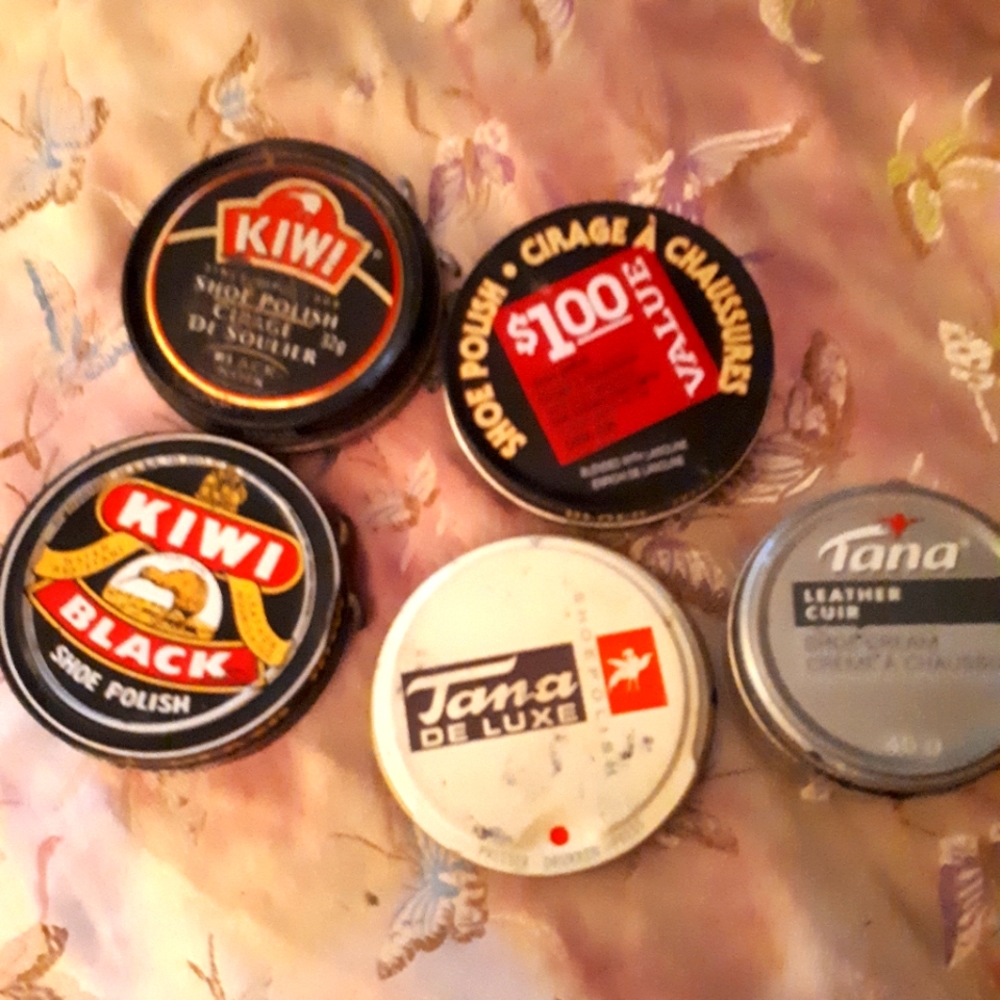 Lot of shoe polish